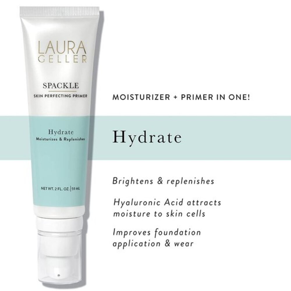 Laura Geller Spackle Skin Perfecting Primer Hydrate Moisturizes & Replenishes